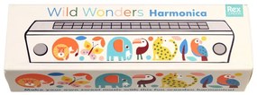 Музикална играчка Harmonica Wild Wonders – Rex London