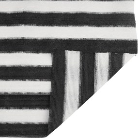 Засенчваща мрежа антрацит и бяло 1,5x10 м HDPE 195 г/м²