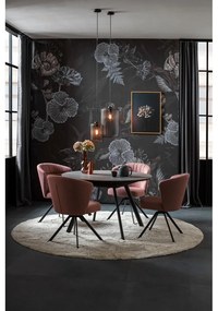 Черно висящо осветително тяло с метален абажур ø 16 cm Cage – Fischer &amp; Honsel