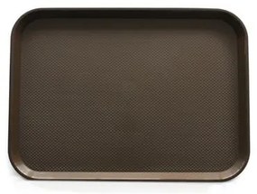 Horecano - Пластмасова табла за сервиране 35,5x45,5x1см кафява JW-A1418P