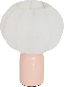 Настолна лампа atmosphera Tobie, Mетал, Розов, 33 cm