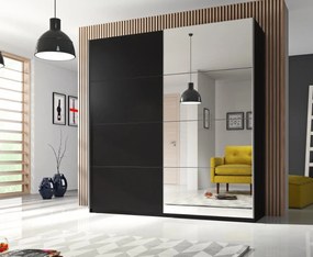 Плъзгаща се врата Delta II-120x61x210-Black