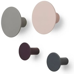 Комплект от 4 разноцветни куки за стена Ponto - Blomus