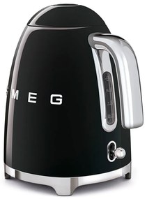 Черна електрическа кана от неръждаема стомана 1,7 l Retro Style – SMEG