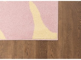 Жълто-розов детски килим 120x170 cm Hugsy Vanilla – FD