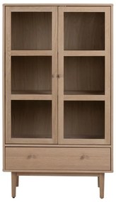 Витрина в дъбов декор 80x145 cm Aston - Actona