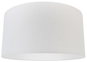 Текстилен абажур бял 50/50/25