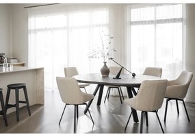 Бежови трапезни столове в комплект от 2 бр. Alison – Rowico