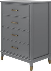 Сив скрин , 75 x 106 cm Westerleigh - CosmoLiving by Cosmopolitan