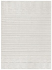 Бял килим от шенил подходящ за пране 80x160 cm Elton – Flair Rugs