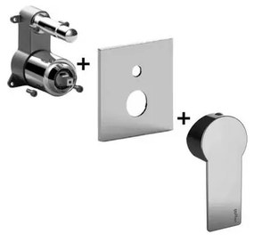 Paffoni - Душ смесител за вграждане TANGO, лъскав хром