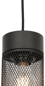 Индустриална висяща лампа черна - Jim