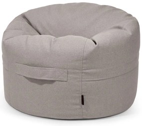 Сиво-бежов детски пуф Roll 80 – SLOWDOWN