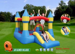 Батут "Малък Замък" - с пързалка