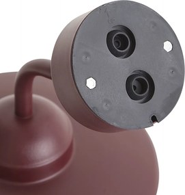 Външна стенна лампа тъмночервена IP44 - Мюнхен