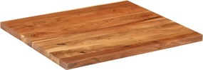 370939 vidaXL Плот за маса, 90x80x2,5 см, правоъгълен, акация масив
