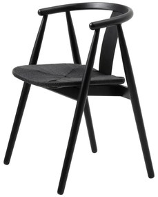 Черен трапезен стол Relate – Unique Furniture