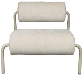 Кремаво кресло Lekima – Zuiver