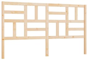 818210 vidaXL Горна табла за легло, 206x4x104 см, бор масив