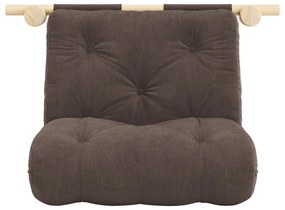 Тъмнокафяво кресло от рипсено кадифе Hooked – Karup Design