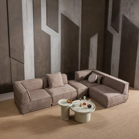 Гланцова кръгла странична масичка ø 40 cm Veluna – WOOOD