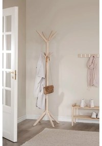 Стойка за връхни дрехи от масивен дъб естествена Confetti – Rowico