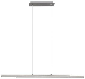 LED висящо осветително тяло сребристо Odio – Trio