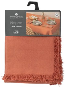 Покривка за маса atmosphera Nappe, 150x250 cm - Теракота