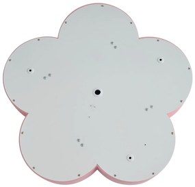 Детска таванна лампа розова и бяла - Lucille