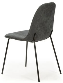 Тъмносиви трапезни столове в комплект от 4 бр. Renne – Marckeric