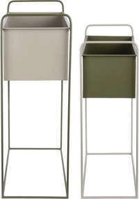 Метални стойки за цветя 2 бр. (височина 65 cm) Reina – PT LIVING