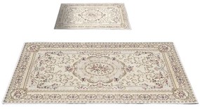 Кафяви-бежови килими за баня в комплект от 2 бр. 60x100 cm – Foutastic