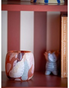 Стъклен свещник за чаена свещ Karan – Bloomingville