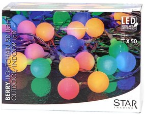 Цветна светлинна верига Partylights , дължина 7,35 м Berry - Star Trading
