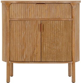 Скрин от масивна ела в естествен цвят 81x82x46 cm Gothenburg – Mauro Ferretti