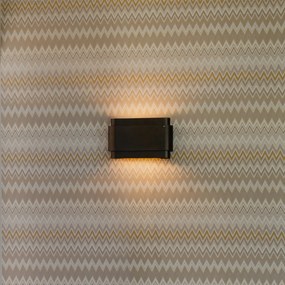 Индустриален стенен аплик тъмно бронз 2-светлина - Coen