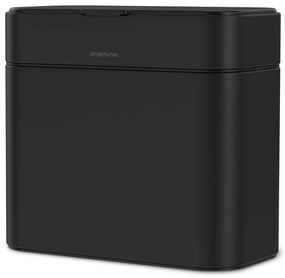 Матово черен контейнер за компостируеми отпадъци 4 л - simplehuman