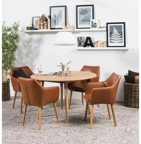 Кръгла маса за хранене ø 120 cm Nagano - Actona