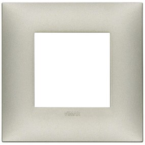 VIMAR 09662.22 Декоративна рамка технополимер, 2M, Никел мат, NEVE UP