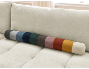 Бежов сгъваем/с място за съхранение ъглов диван (ляв ъгъл/L форма) Fuji – Bobochic Paris