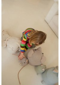 Кремава текстилна детска кошница за играчки ø 15x15 cm Mini Rita the Rabbit – Lorena Canals