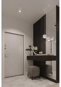 Бяла стенна лампа Geo - Sollux