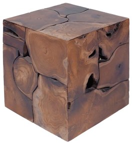 274356 vidaXL Табуретки/Кафе масичка, солидно тиково дърво