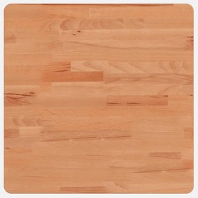 355979 vidaXL Плот за маса 50x50x4 см квадратен масивен бук