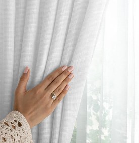 Бяло перде 140x270 cm Valeta – Restilo