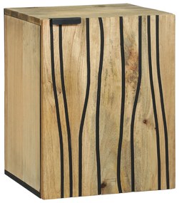 Sonata H Тоалетен стенен шкаф 38x33.5x48 см от дъбова дървесина