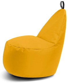 Жълт пуф Lull XL – So Soft?