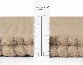 Ръчно изработен вълнен килим в естествен цвят 160x230 cm Richmond Diana – Ted Baker