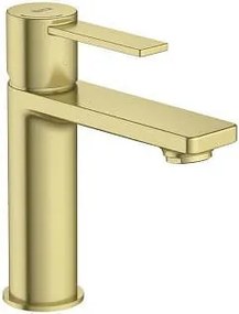 Смесител за умивалник без изпразнител, Targa, brushed brass