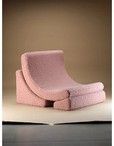 Розов детски стол от букле Moon – Wigiwama